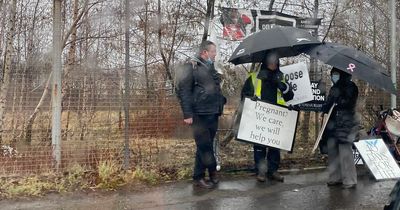 Anti-abortion protesters gather outside Scots maternity hospital in 'disgusting' 40-day 'vigil'