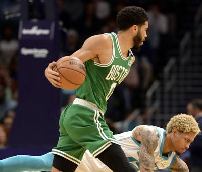 Celtics’ Jayson Tatum gets 44 points against the Charlotte Hornets