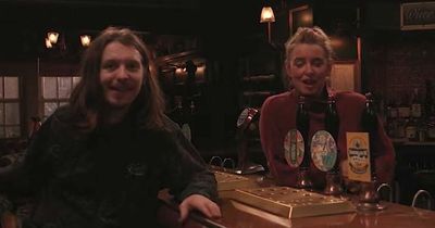 Emmerdale show off brand new Woolpack as Charity and Ryan open doors for first time