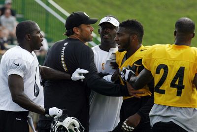 Former Steeler Antonio Brown talks about picking a fight with Ryan Clark and Dick LeBeau
