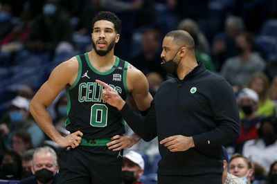 Celtics coach Ime Udoka is appreciating the luxury of Jayson Tatum’s elite play with Boston of late