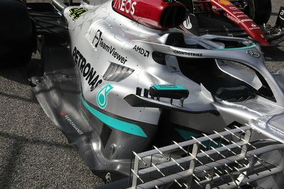 Mercedes unveils bold F1 sidepod design in Bahrain test