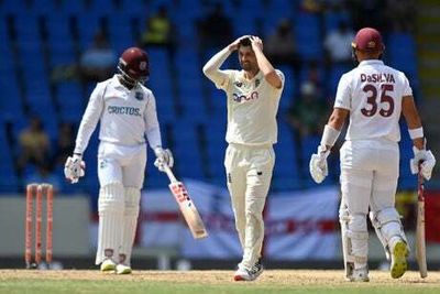 England sweating on Mark Wood elbow injury as bowling stocks stretched in West Indies