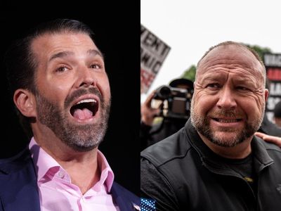 Alex Jones says Donald Trump Jr is not on cocaine but is a high energy speaker and a great orator like MLK