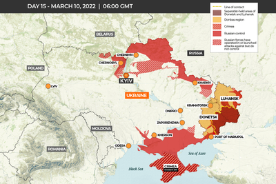 Russia-Ukraine war military dispatch: March 10, 2022