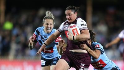 Returning from retirement at 40 years old, Titans prop Steph Hancock is the NRLW's ageless wonder