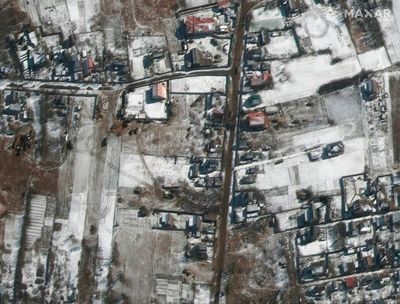 Ukraine news – live: Satellite images show Russians redeploy north of Kyiv as bombing offensive spreads west
