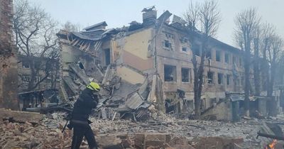 Russian air strikes leave at least one person dead in fresh rocket attack near nursery