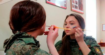 Russia stages bizarre military beauty contest for female troops amid Ukraine war