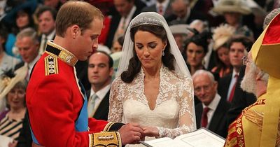 Kate Middleton 'shed a tear' on her wedding day after Prince Harry's unexpected comment