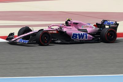 2022 Bahrain F1 test: Ocon leads interrupted second morning