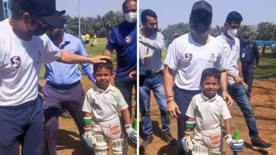 Social network: How internet sensation kid ended up training with idol Tendulkar