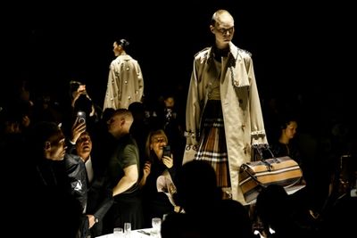 Burberry gets 'back to reality' with live London show