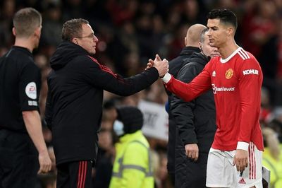 Rangnick doesn't know if Ronaldo is happy at Man Utd