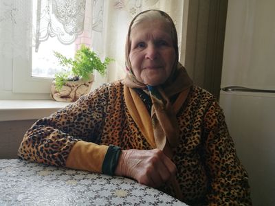 ‘I wept for days’: Ukrainian woman, 90, relives painful memories
