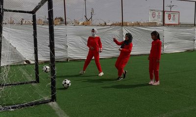 ‘Football has power’: how Arsenal are helping Syrian refugees in Jordan