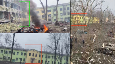 In pictures: Ukraine’s coastal city of Mariupol under Russian fire