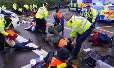 Kent police charge 74 people over Insulate Britain road protests