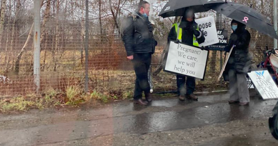 Women outside Glasgow maternity hospital 'harassed' by anti-abortion group in 'disgusting' protest