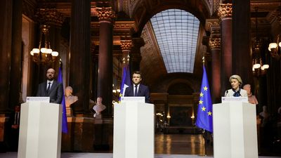 Macron warns that Ukraine war will 'deeply destabilise' food supply in Europe, Africa