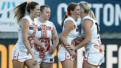 GWS Giants beat Geelong by 18 points to end AFLW campaign on winning note