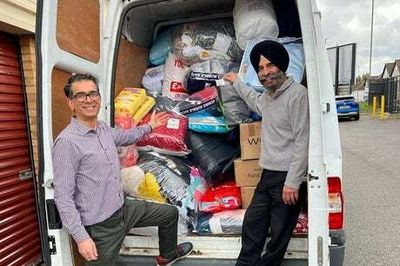 Londoner drives 3 tonnes of donations to Ukraine border after charities become overwhelmed