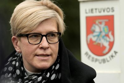 Lithuania's premier joins rush to sign up for paramilitary volunteer force