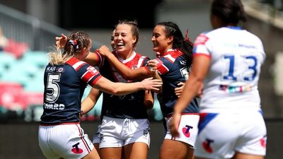 Sydney Roosters beat Newcastle Knights 28-12 to post first win of NRLW season