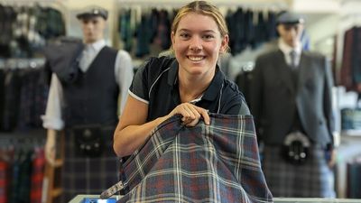 Scottish Register of Tartans says 'aye' to Perth-designed Spirit of Australia tartan