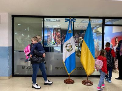 Guatemala receives first arrivals of Ukrainians fleeing conflict