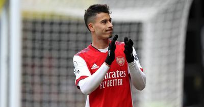 Arsenal boss Mikel Arteta delivers honest verdict on Gabriel Martinelli amid striker training