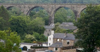 Gorgeous village on the edge of the Yorkshire Dales with a waterfall trail less than two hours from Manchester