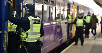 Glasgow train driver hit by shards of glass after yobs smash cab windscreen