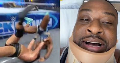 WWE star Big E breaks neck after landing on his head in Smackdown match