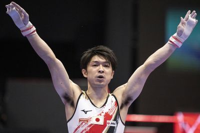 Retiring gymnastics legend Uchimura bows out at exhibition