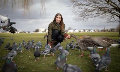 The wildlife whisperer – meet the ‘bird lady’ who paddles into freezing water to save animals