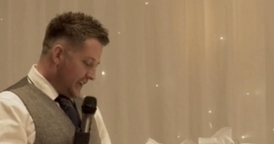 Scot's hilarious best man speech leaves shocked bride with head in hands