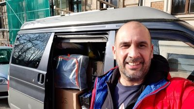 Ukraine situation ‘a lot worse than I thought’, says Briton with medical goods
