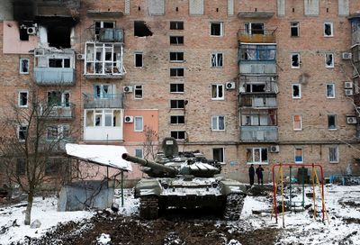 Eastern Ukrainian town of Volnovakha destroyed after Russia invasion, local governor says