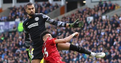 Former Liverpool goalkeeper says Robert Sanchez challenge on Luis Diaz was 'definitely not' a red card