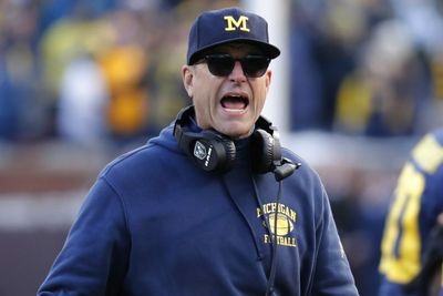 LOOK. Jim Harbaugh believes Michigan could ‘win the national championship’, well, sort of