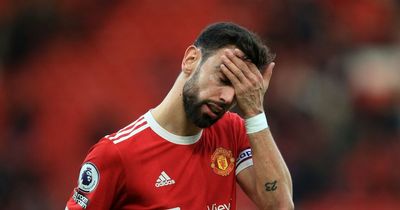 Bruno Fernandes out of Man Utd squad vs Tottenham as travel plans are abandoned