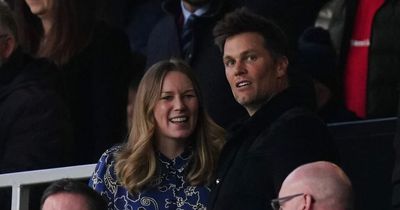 NFL legend Tom Brady in attendance for Man Utd vs Tottenham at Old Trafford