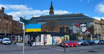 Glasgow's Clutha Bar paints huge mural in support of Ukraine amid Russian invasion