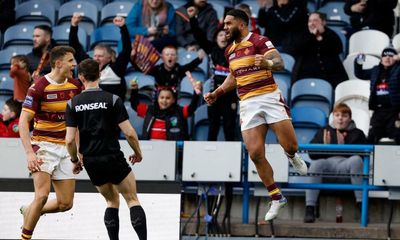 Ricky Leutele’s hat-trick for Huddersfield seals thriller against Castleford