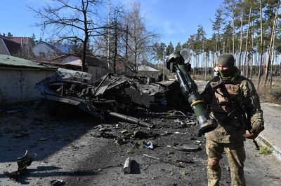 Russia can only take Kyiv if it razes it to the ground, says Zelensky, as fighting intensifies around capital