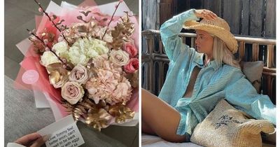 Molly-Mae Hague receives get well flowers from Tommy Fury after being taken ill on trip to Mexico