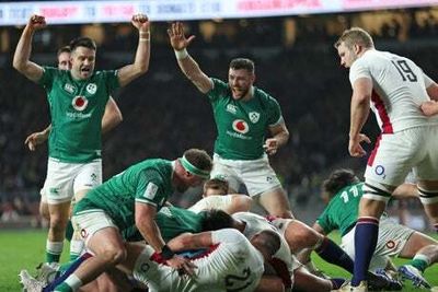 England 15-32 Ireland: Hosts battle proudly after Charlie Ewels red card but Six Nations title hopes now over