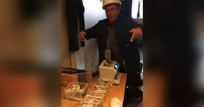'Out of sight' EncroChat dealer sings to camera while surrounded by dirty cash