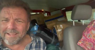 Homes Under The Hammer's Martin Roberts sets off in van to Ukraine border with supplies